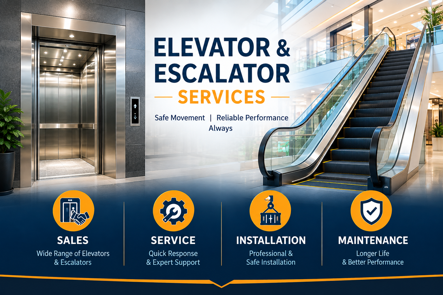 Elevator and Escalator Sales, Service, Installation and Maintenance
